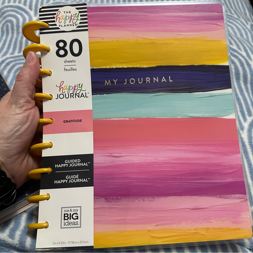 Happy Planner Colorful Striped Journal
